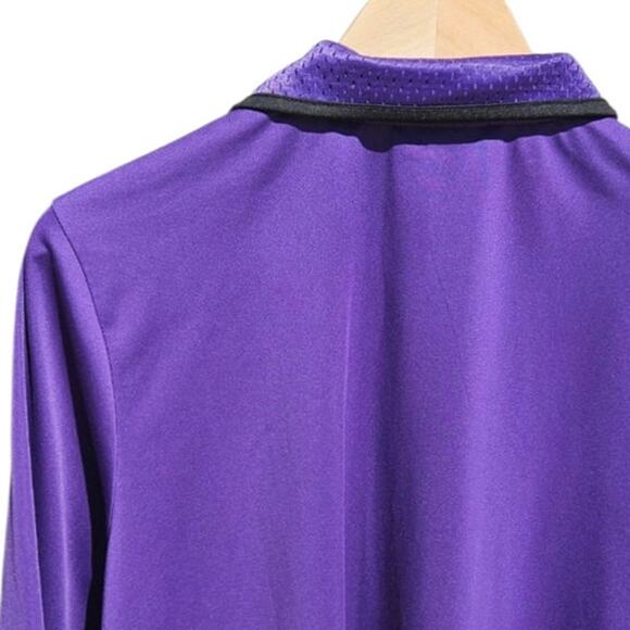 Coldwater Creek Athletic Jacket Full Zip Sporty Purple Black Women's Size XLarge - Picture 7 of 7